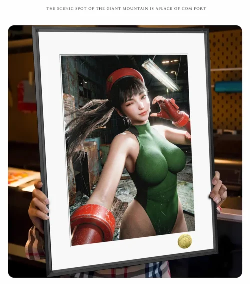 A3 & 4K Size Underground Boxer Eve Decorative Painting - Stellar Blade Decorative Painting - HuangGua Studio - Image 2