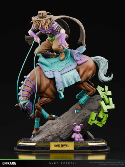 Gyro Zeppeli - JoJo's Bizarre Adventure Resin Statue - CHIKARA Studios - Image 1