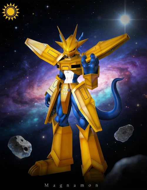 Magnamon - Digimon Resin Statue - TaiYangMoWan Studio - Image 1