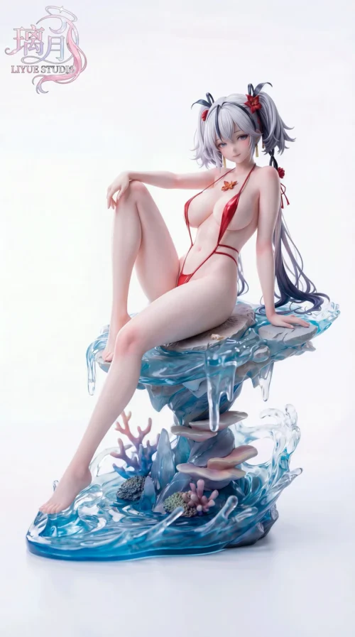 1/6 Scale Water Realm Summer Ver. Camellya - Wuthering Waves Resin Statue - LiYue Studio - Image 1