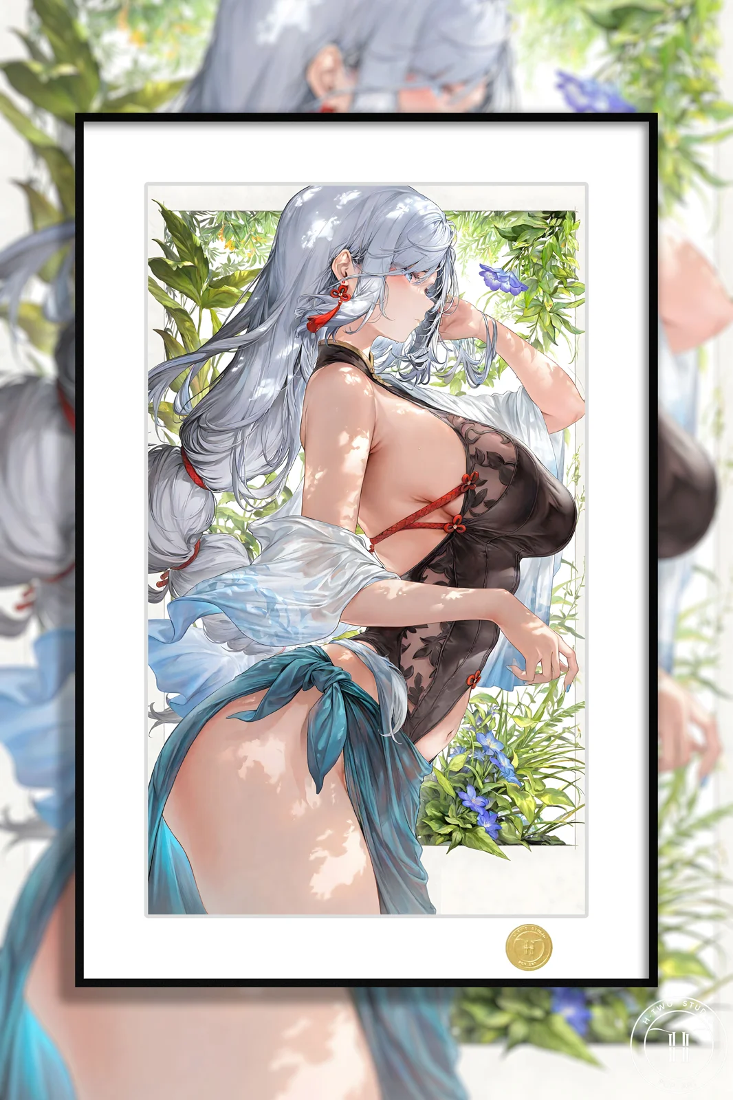 Shenhe Decorative Painting - Genshin Impact - H-TWO Studio - Image 1
