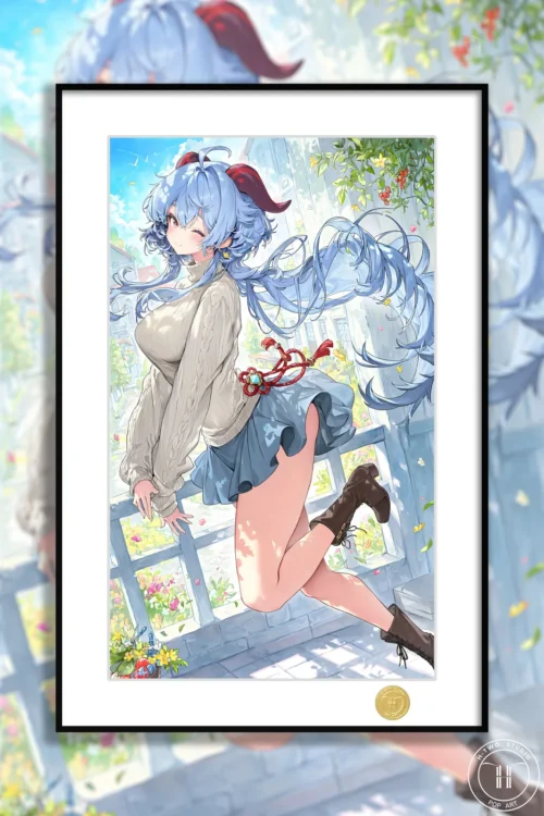 Ganyu Decorative Painting - Genshin Impact - H-TWO Studio - Image 1