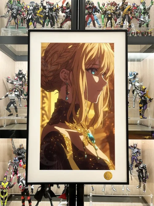 Golden Light Violet Evergarden Decorative Painting - Violet Evergarden - Xingkong Studio - Image 2