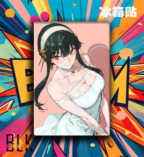 Shy Yor Forger Decorative Painting & Fridge Magnet - SPY X FAMILY - BLK Studio - Image 2