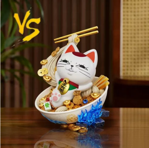 Fortune Turbo Granny Eating Noodle - Dandadan Resin Statue - VS Studios - Image 2