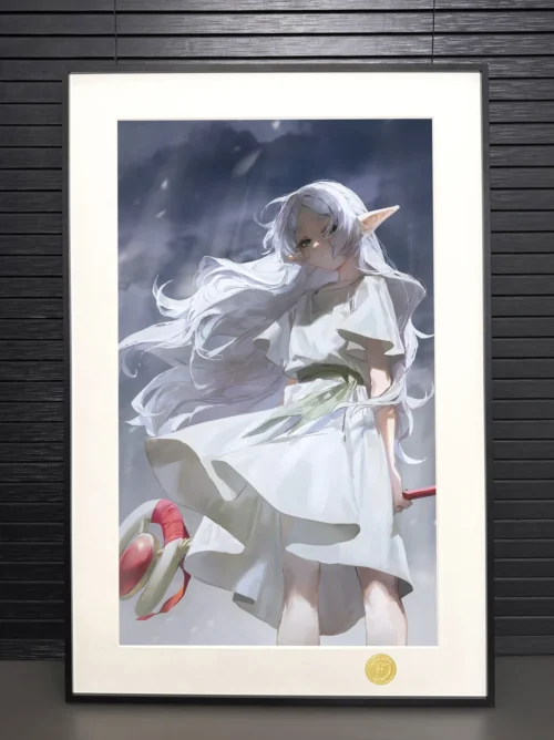 Drepressed Frieren Decorative Painting - Frieren: Beyond Journey's End - H-TWO Studio - Image 2
