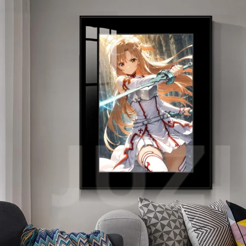 Swordbearer Asuna Yuuki Decorative Painting - Sword Art Online Decorative Painting - JuZi Studio - Image 2