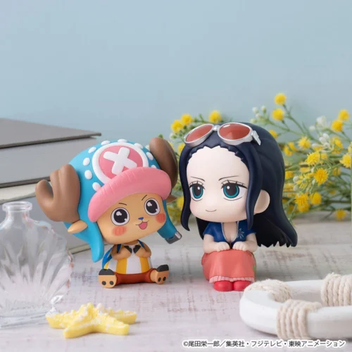 Look Up Series Special Collection Ver. Nico Robin & Excited Tony Tony Chopper - ONE PIECE Official Statue - MegaHouse - Image 2