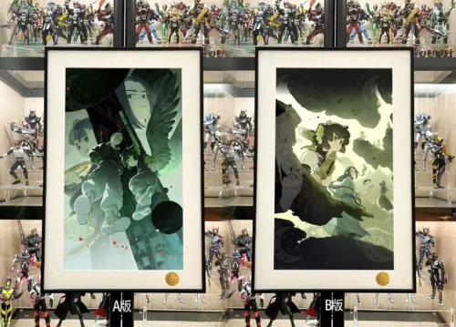 Luo Xiaohei Decorative Painting - The Legend of Hei - Xingkong Studio - Image 1