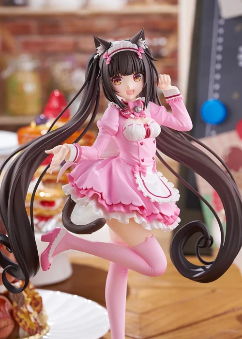 L Size POP PARADE Series Winter Clothes Ver. Chocolate - Nekopara Sekai Connect Official Statue - Good Smile Company - Image 2