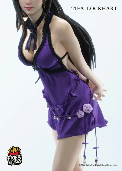 1/3 Scale Purple Dress Ver. Tifa Lockhart - (FF7) Final Fantasy VII Resin Statue - Fries-Studios - Image 2