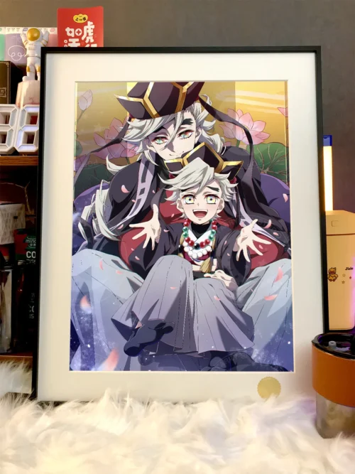 Doma Decorative Painting - Demon Slayer: Kimetsu No Yaiba - Xingkong Studio - Image 2