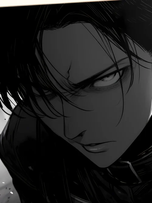 Captain Levi Ackerman Decorative Painting - Attack On Titan - Xingkong Studio - Image 2