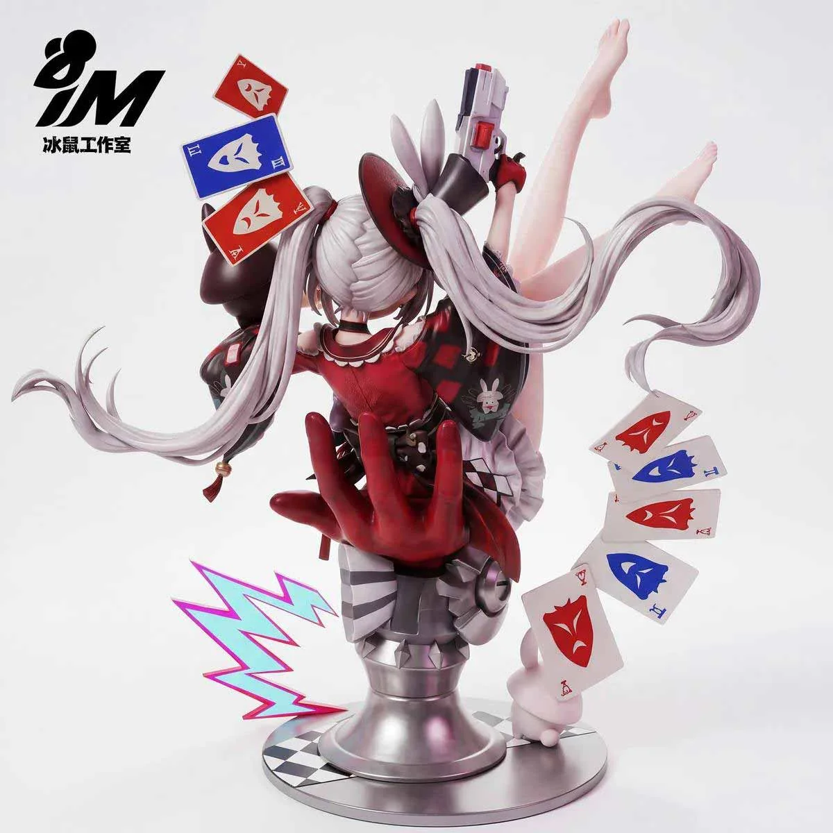 "Exquisite 1/6 Scale Honkai: Star Rail Sparxie GK Statue by IM Studio, featuring dynamic pose, vibrant colors."
