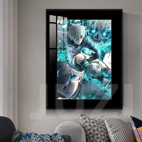 Feather Light Seishiro Nagi Decorative Painting - BLUE LOCK Decorative Painting - JuZi Studio - Image 2