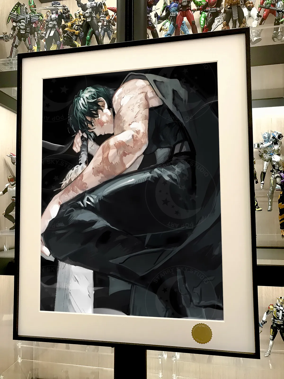 Maki Zenin Decorative Painting - Jujutsu Kaisen - Xingkong Studio - Image 3