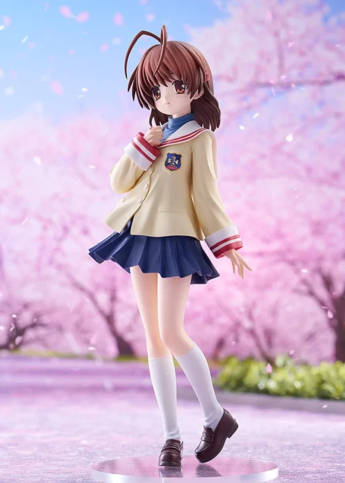 L Size POP UP PARADE Series Nagisa Furukawa - Clannad Official Statue - Good Smile Company - Image 2