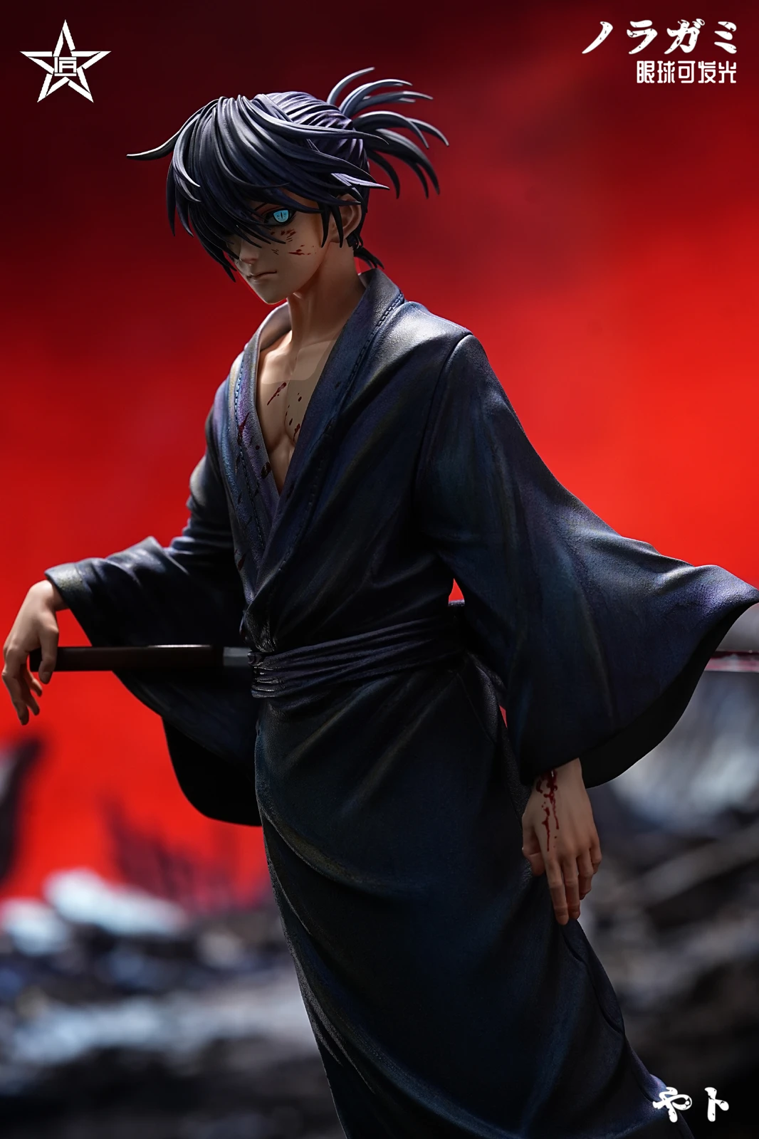 1/6 Scale Comic Ver. Yato with LED - Noragami Statue - JiangXing Studio - Image 6