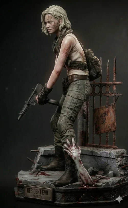 1/4 Scale Grace Ashcroft - Resident Evil Requiem Resin Statue - Reflection Studio - Image 2