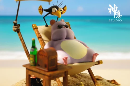 Meet Series Boh's Relax Time - Spirited Away Resin Statue - ShenYin Studio - Image 2