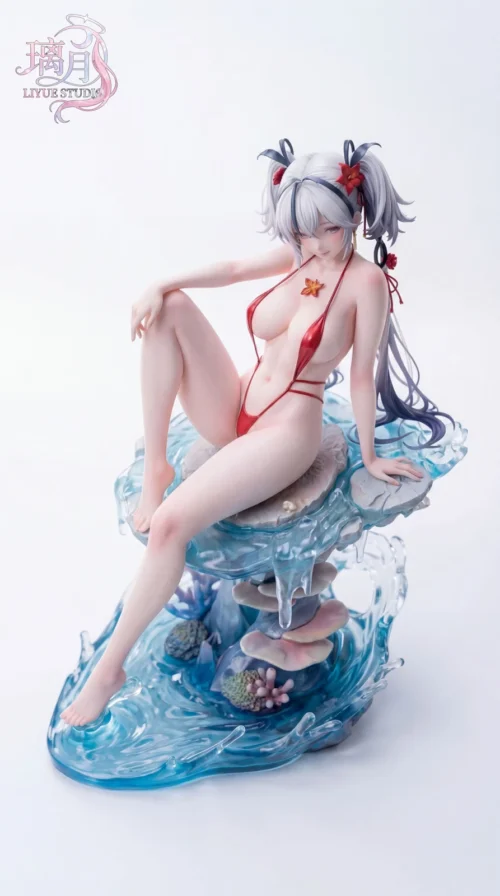 1/6 Scale Water Realm Summer Ver. Camellya - Wuthering Waves Resin Statue - LiYue Studio - Image 2