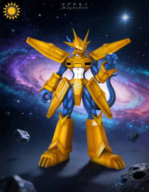 Magnamon - Digimon Resin Statue - TaiYangMoWan Studio - Image 2