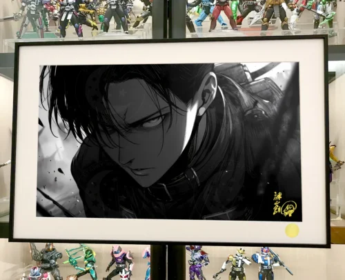 Captain Levi Ackerman Decorative Painting - Attack On Titan - Xingkong Studio - Image 1