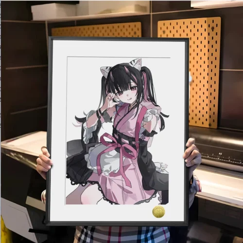 A3 & 4K Size Noi Komazawa Decorative Painting - Cosmic Princess Kaguya! Decoration Painting - HuangGua Studio - Image 1