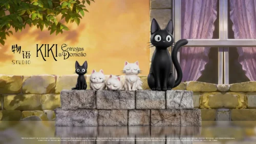 Jiji's Family - Kiki's Delivery Service Resin Statue - WuYu Studio - Image 1