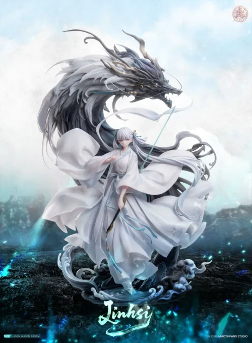 1/6 Scale White Suit Version Jinhsi - Wuthering Waves Resin Statue - Miao Yin Fang Studio - Image 1