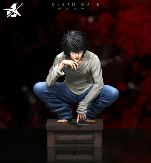 1/6 Scale L Lawliet - Death Note Resin Statue - WuShiMoWan Studio - Image 2