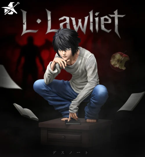 1/6 Scale L Lawliet - Death Note Resin Statue - WuShiMoWan Studio - Image 1