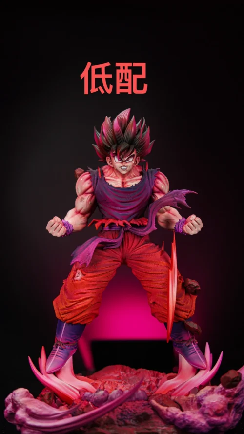 1/6 Scale Kaio-ken Son Goku - Dragon Ball Resin Statue - To Youth Studio - Image 2