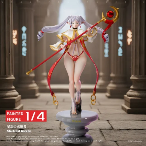 1/4 Scale The Seeker of the Way Through the Ages Frieren - Frieren: Beyond Journey's End Resin Statue - Last Work Studio - Image 2