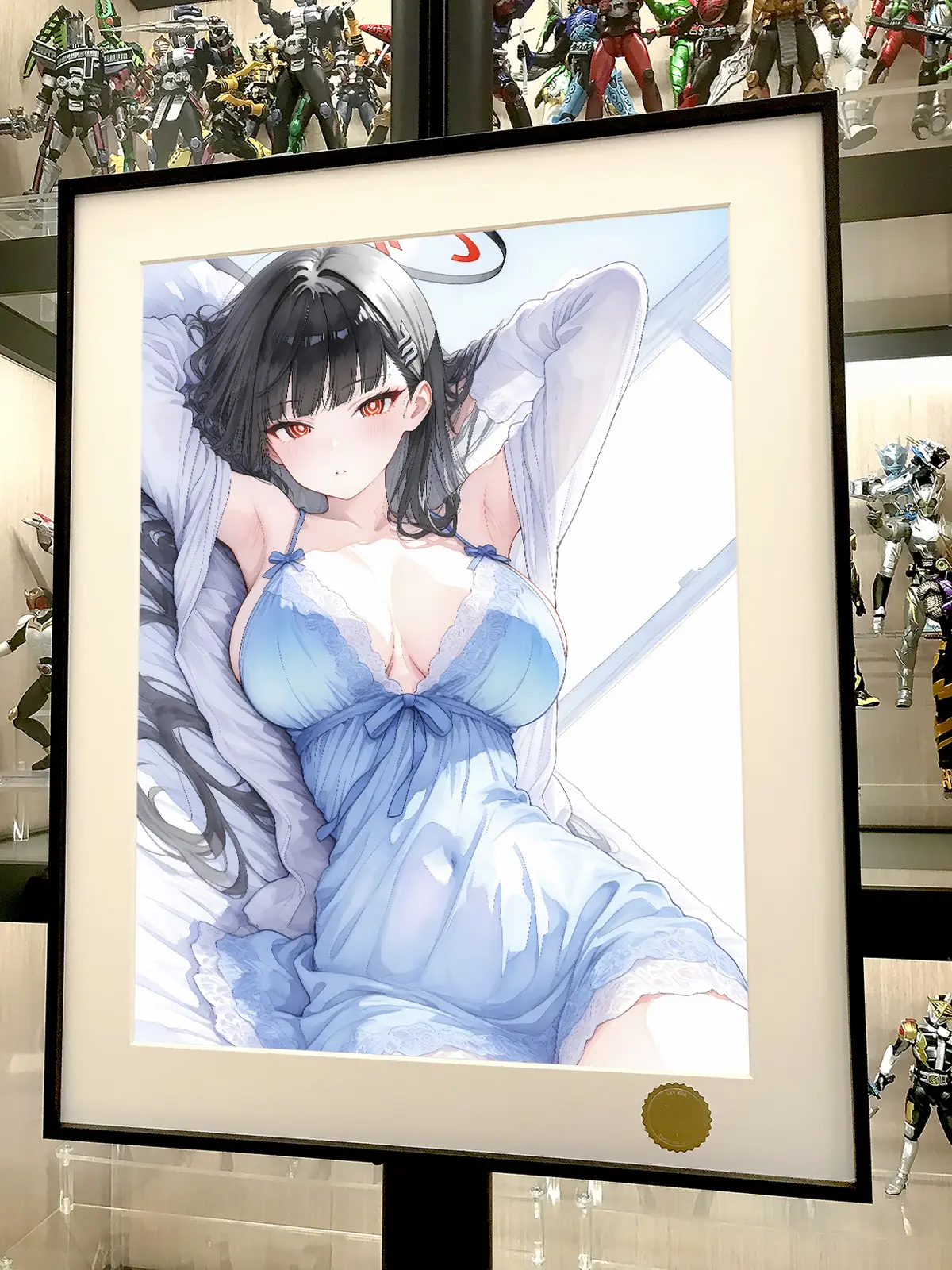 Pajamas Ver. Tsukatsuki Rio Decorative Painting - Blue Archive - Xingkong Studio - Image 3