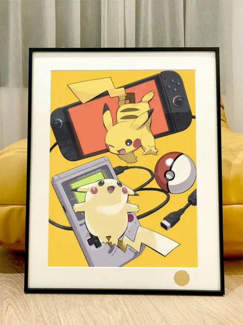 30th Anniversary Pikachu Decorative Painting - Pokemon - Xingkong Studio - Image 1