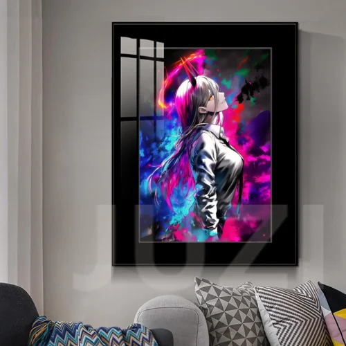 Blood Fiend Rhapsody Power Decorative Painting - Chainsaw Man Decorative Painting - JuZi Studio - Image 2