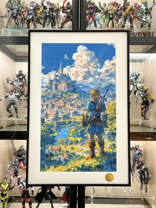 Link Outside the Castle Decorative Painting - The Legend of Zelda - Xingkong Studio - Image 2