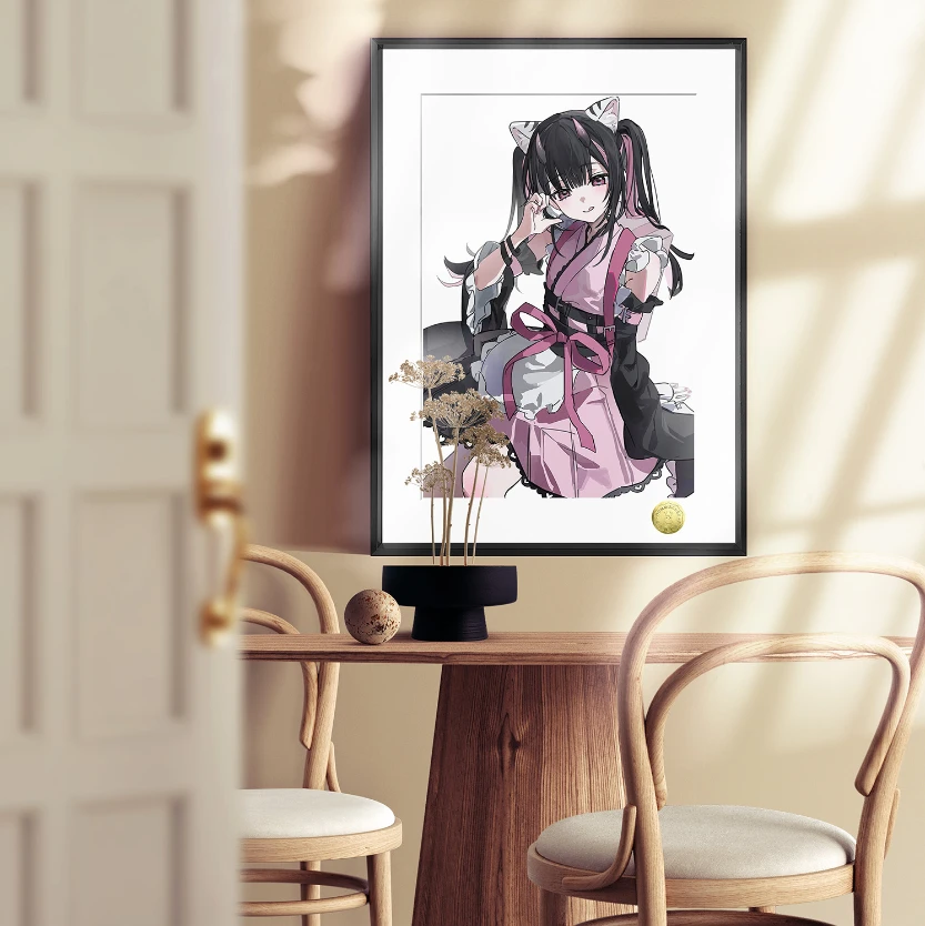 A3 & 4K Size Noi Komazawa Decorative Painting - Cosmic Princess Kaguya! Decoration Painting - HuangGua Studio - Image 3