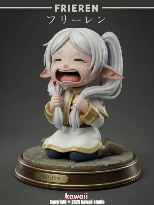 Chibi Ver. Frieren - Frieren: Beyond Journey's End Resin Statue - Kawaii Studio - Image 1