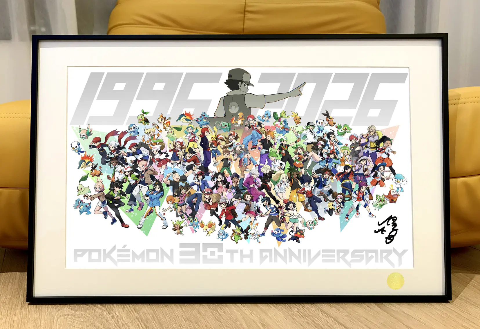 30th Anniversary Pokemon Decorative Painting - Pokemon - Xingkong Studio - Image 1