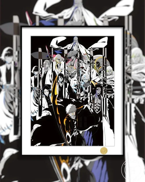 Ichigo Kurosaki & Gotei 13 Decorative Painting - Bleach - H-TWO Studio