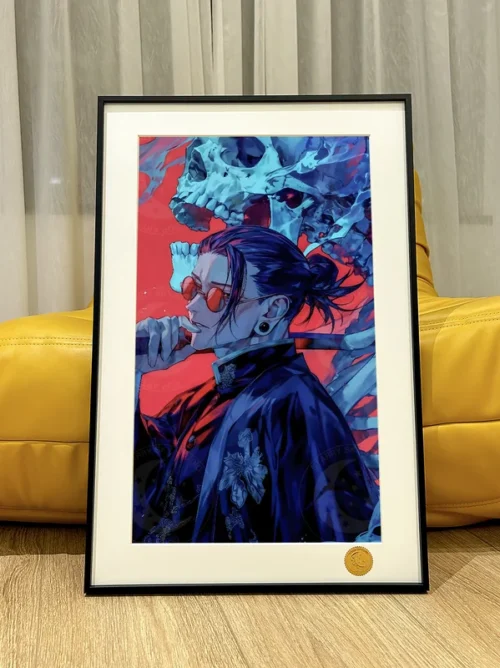 Old-style Geto Suguru Decorative Painting - Jujutsu Kaisen - Xingkong Studio - Image 1