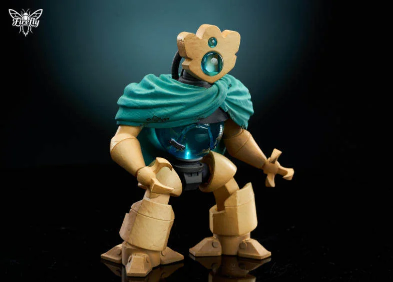 Premium Slay the Spire 2 Defect resin statue by Firefly Studio, showcasing its exclusive light-up core. Dynamic dark fantasy figure with intricate details.