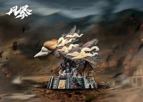 "Dynamic Falco Jaw Titan Attack on Titan WCF figure by Storm Studio. High-quality sculpt details are showcased from multiple angles."