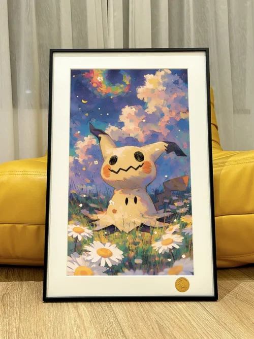 Daisy Mimikyu Decorative Painting - Pokemon - Xingkong Studio - Image 1