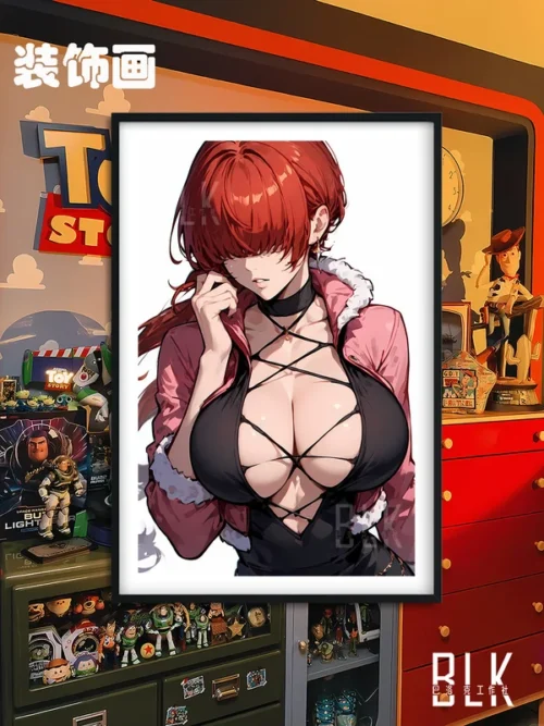 Shermie Decorative Painting - The King of Fighters '97 - BLK Studio - Image 1