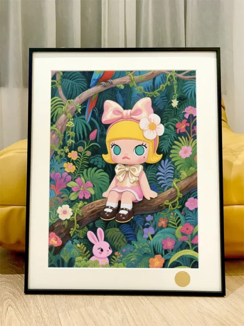 Molly Forest Decorative Painting - POP MART - Xingkong Studio - Image 1