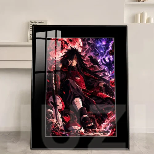 King's Contempt Madara Uchiha Decorative Painting - Naruto Decorative Painting - JuZi Studio