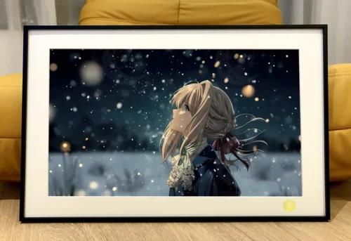 Snow Scene Violet Evergarden Decorative Painting - Violet Evergarden - Xingkong Studio - Image 1